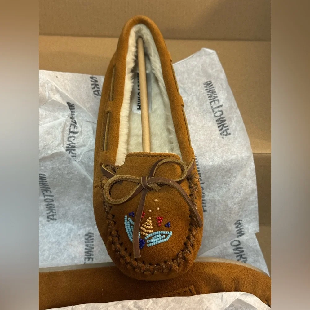 FREE PEOPLE Minnetonka for FP
Ayashe Moccasins FLATS SHOES - Picture 8 of 10
